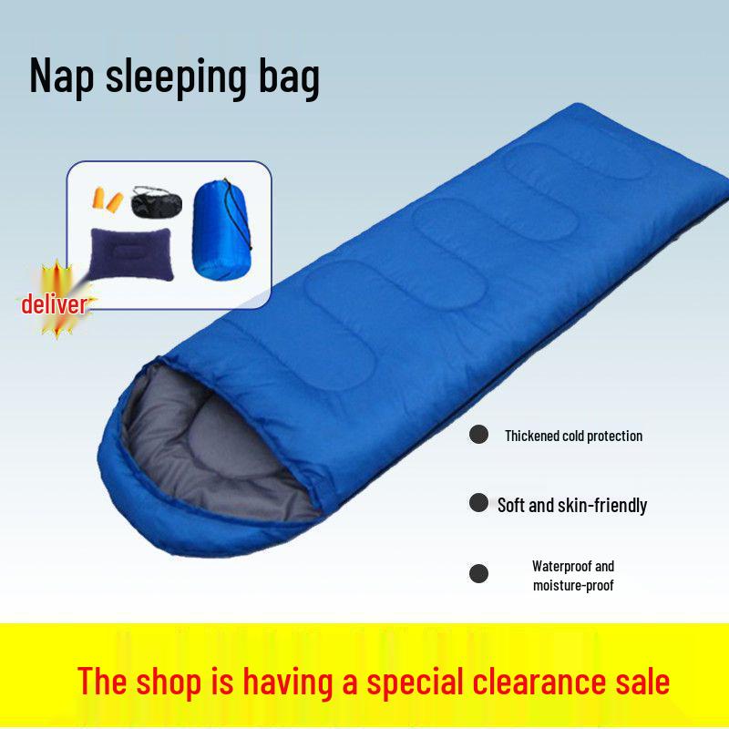 

Camouflage Ultra-light Adult Sleeping Bag - Thickened for Warmth and Cold Protection, Portable for Outdoor Jungle Camping Tent Insulation New Fabric