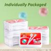 20PCS Portable Travel Toothbrush Mini Exploded Bead Toothbrush Disposable Adult Cleaning Toothbrush Individually Packaged