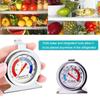 2/4Pcs Refrigerator Thermometer -30~30°C/-20~80°F, Classic Fridge Analog Thermometer Large Dial with Red Indicator Thermometer
