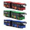 Model autobusu doubledecker v měřítku 1/64 - Slitina, hračka - Zatáhni a jeď pro nekonečnou zábavu - Ideální dárek pro děti - Autentická replika
