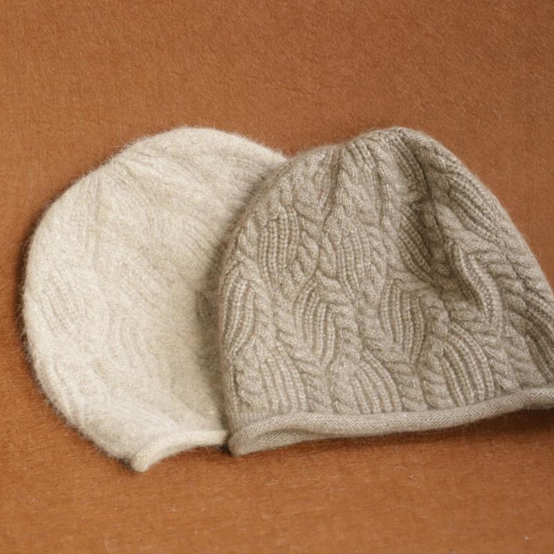 Women's Y2K Warm Autumn Winter Wool Hat Fashion Vintage Rabbit Fur Hat for Students Daily Commuting Use
