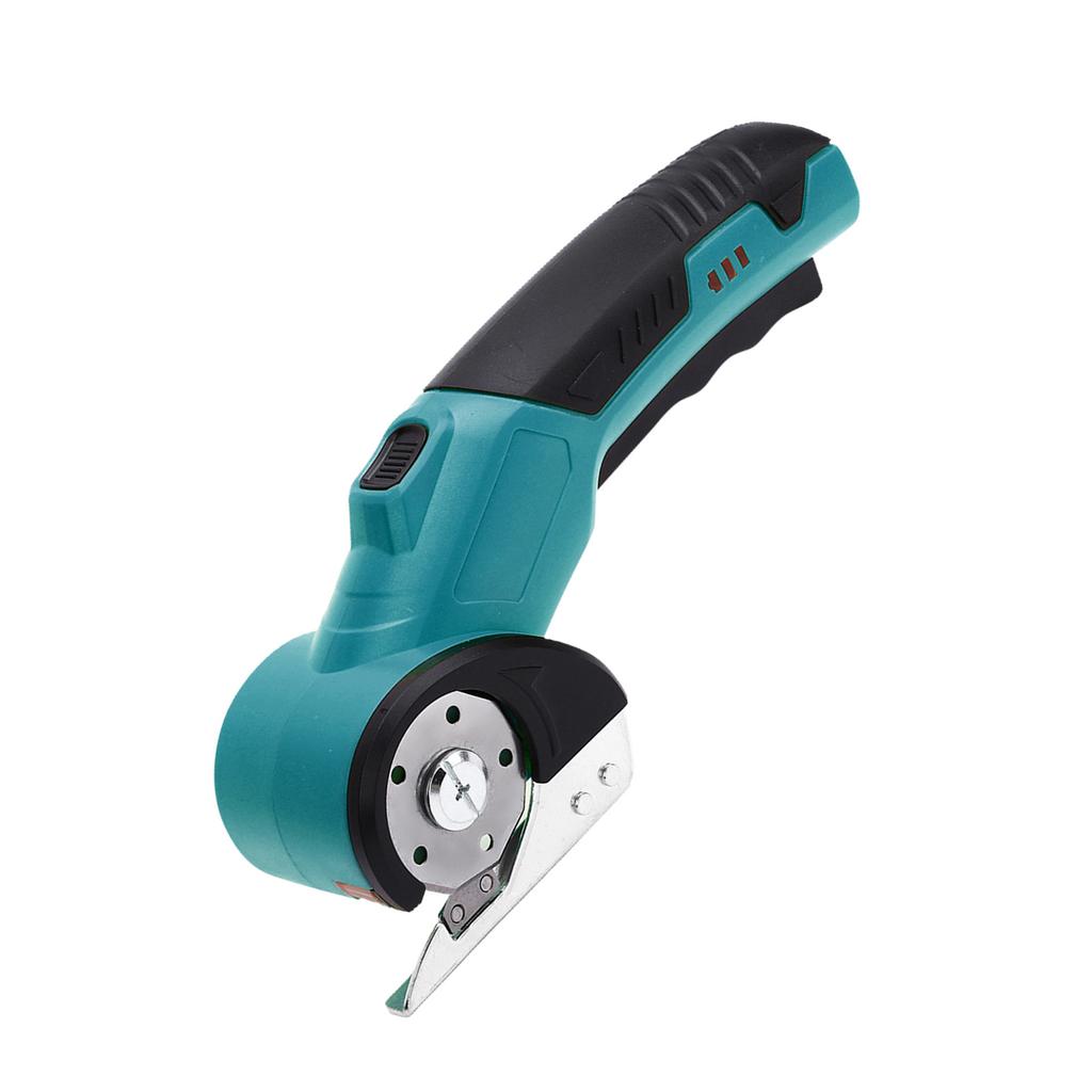 Cordless Electric Scissors 3.6V Re Able Cardboard Box Cutter Fabric Scissor with Spare Blade   Lock & LED Light for Leather Carpet Plast
