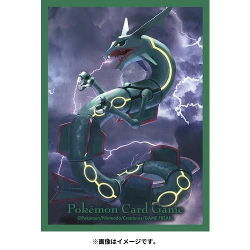 Pokemon Center Original Card Game Sleeves Flying Rekuza 64 Sleeves