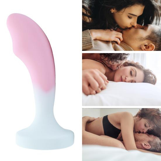Silicone Anal Stopper Jeweled Butt Stopper Adult Sex Toy Personal Anal Trainer Toy for Couples Beginners Women Men