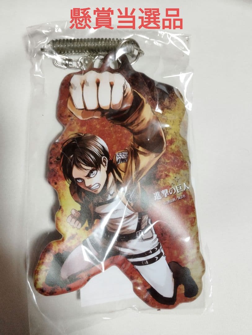 

[USED] Attack on Titan Lottery Prize Pass Case Eren