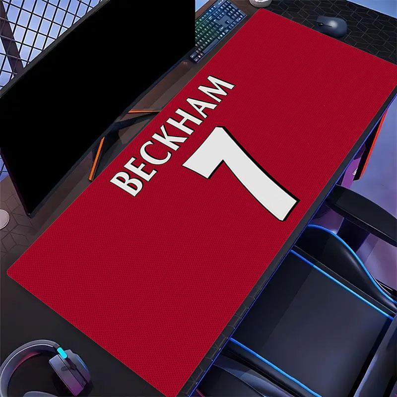 Beckham Mouse Pad, Large Gaming Desk Mat, Non-slip XXL Mousepad for Laptop & Tablet, Mini PC Playmat with Stitched Edges