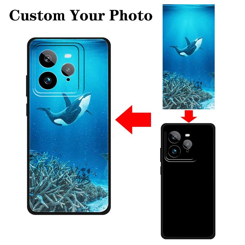 Customized DIY Soft TPU Phone Case For Realme GT 7 Pro 5G Case GT 6T GT5 3 2 Neo6 SE Neo5 Silicone Coque For Realme GT6 GT6T Bag