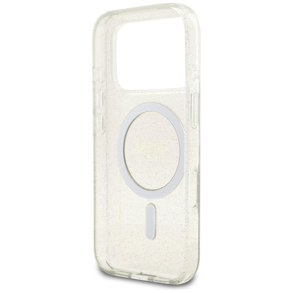 Etui Guess Iml Glitter Pearl Strap       Magsafe Do Iphone 17 Pro Przezroczysty