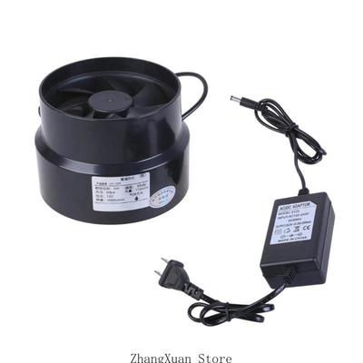 3XUF Duct Fan Powerful Inline Extractor Fan 12V 5W Duct Blower 110-100mm Air Exhaust