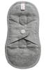 Hřejivé podložky Femcare Silk and Charcoal pro 4vrstvé ženy, Made in coco-kara, šedé, Japonsko, G10-0303_GY