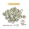 Spot Sale: Multi-Faceted Rivet with Rhinestones for Clothing, Bags, and Accessories - Pointed Bottom Glass Crystal Decor