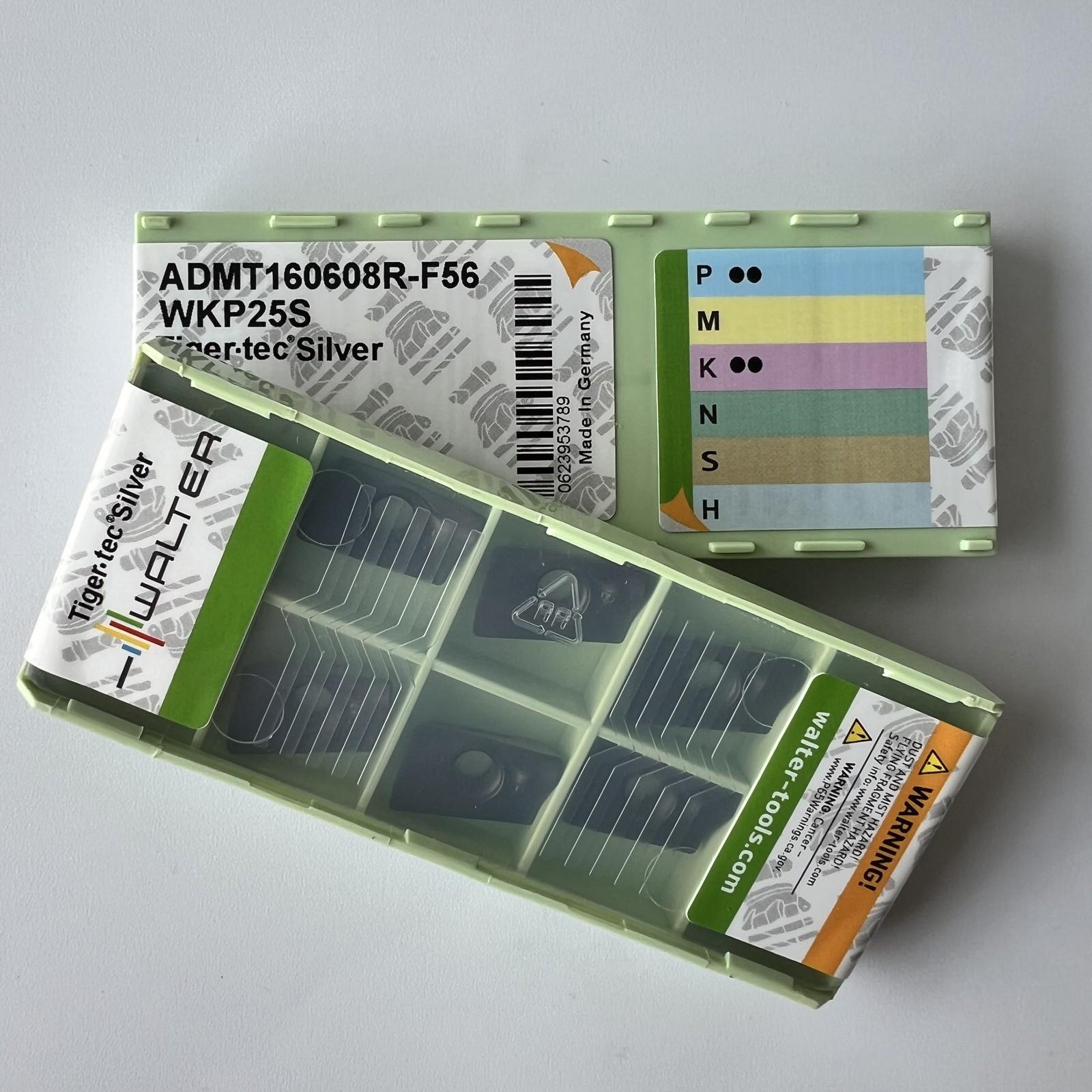 

WALTER / ADMT160608R-F56 WKP25S / Carbide CNC Blade 10 Pcs