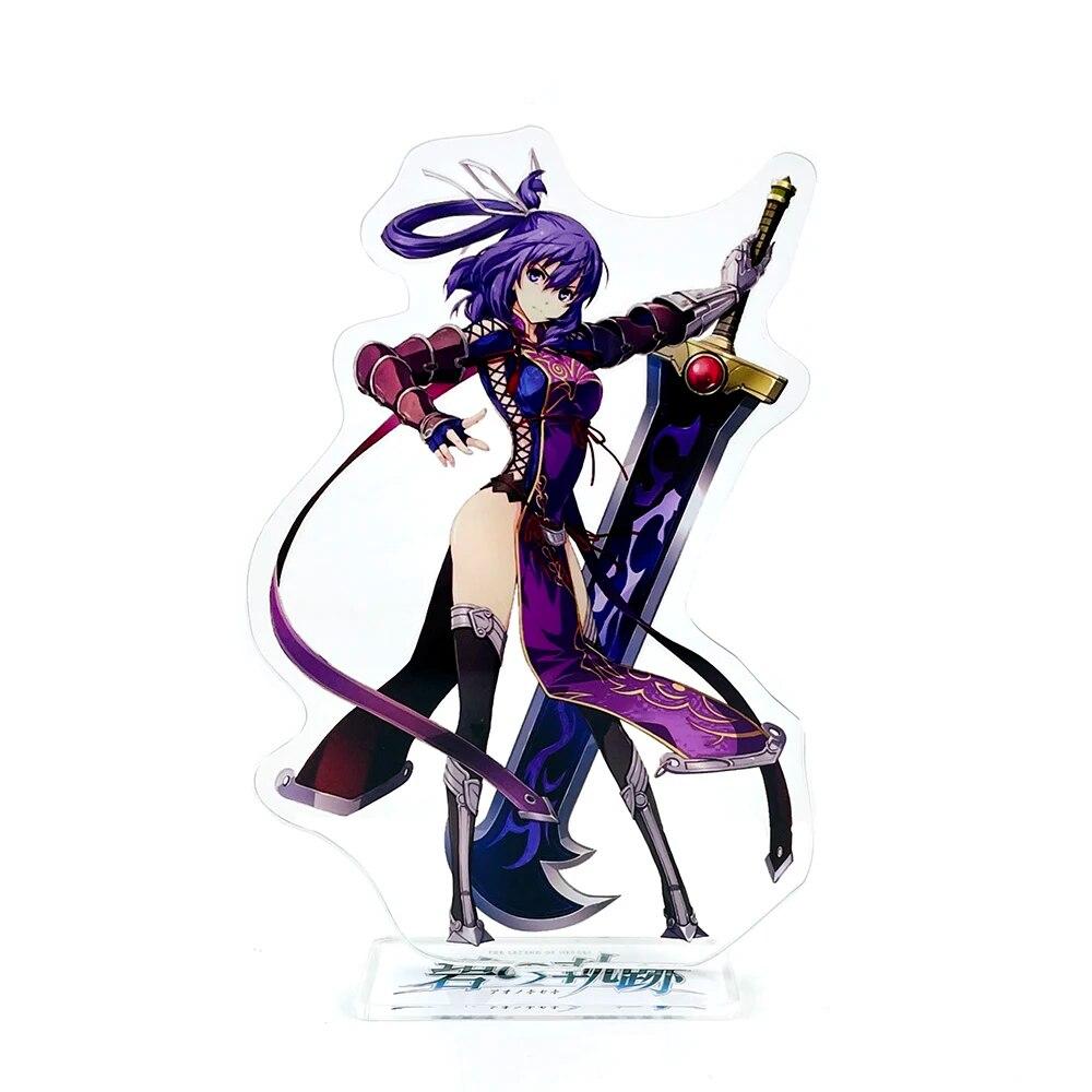 Eiyuu Densetsu Ao No Kiseki Lloyd Bannings Rixia Mao Acrylic Stand Standee Toy Figure