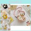 Adorable Canvas Small Bag For Women 2021 Trendy Bear Design Cute Ins Style