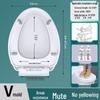V-Shaped Soft-Closing Toilet Lid 3-Pack
