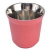 304 Stainless Steel Stainless Steel Coffee Mug Heat Resistance Double Wall Insulated Heat Resistant Coffee Cups 80ml Capacity