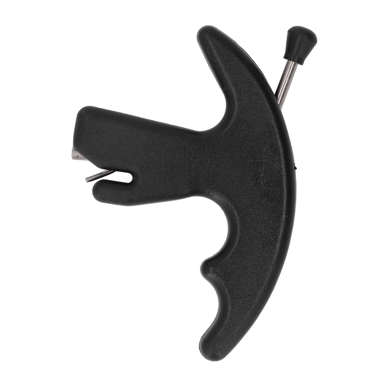 Diyelecs Orange Thumb Bow Release 3 Finger Sensitive Comfortable Grip Thumb Bow Release For Outdoor Archery