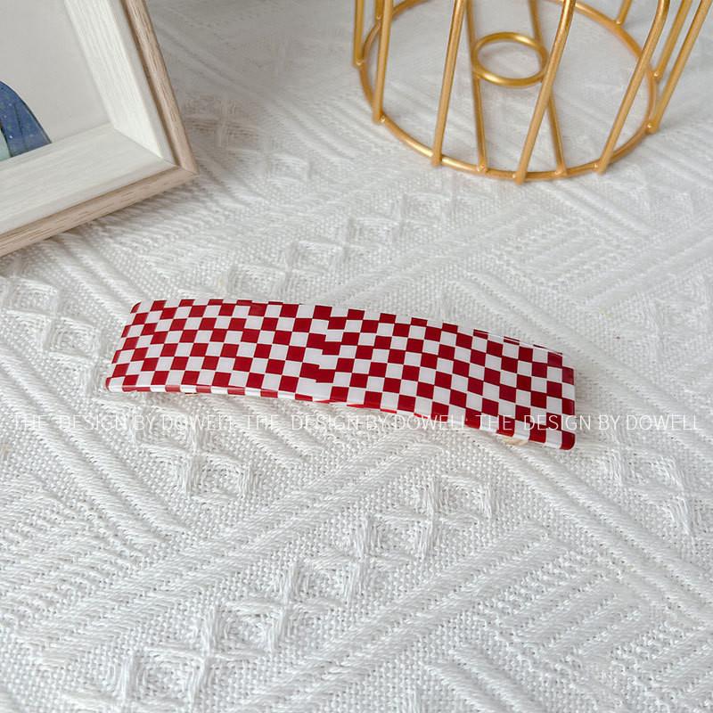 Chic 10.2cm Stylish Square Hairpin For Women Handmade With Retro Design Available In Various Colors Ideal For Fashion And Casual Occasions