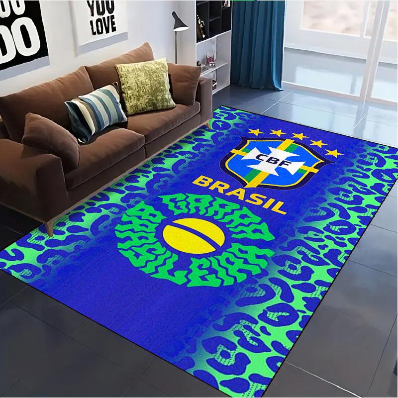 Brasil CBF Carpet Rug for Living Room Bedroom Home Sofa Decoration,Kids play Non-slip Floor Mat