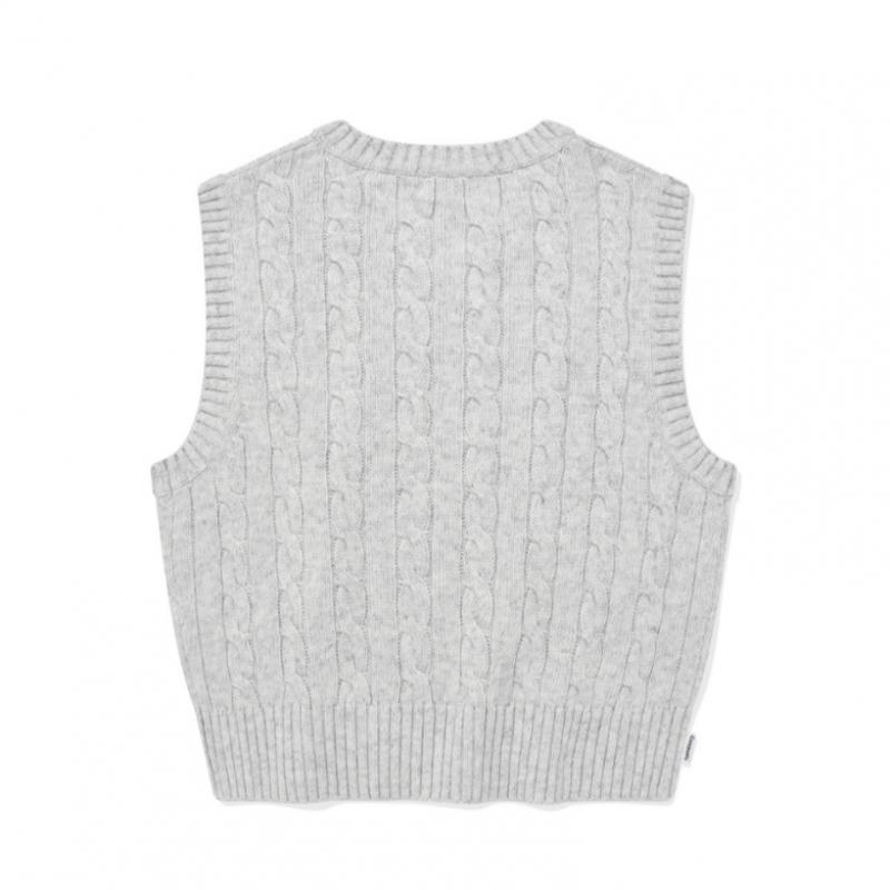 Covernot Women S Cable Knit veSt Co2304kt69 Na Pi Lg