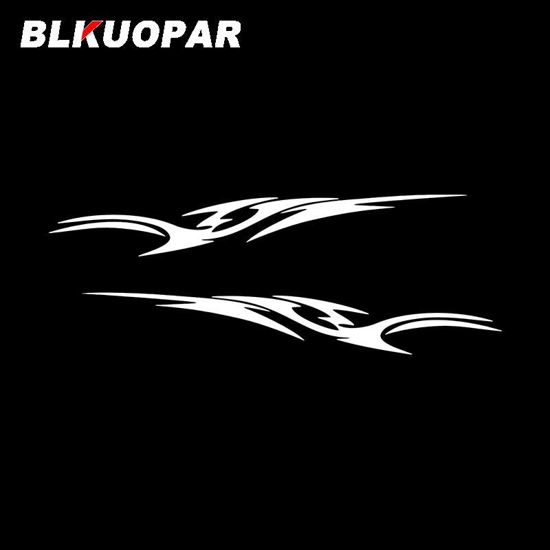 BLKUOPAR for Tribal Flame Car Stickers Scratch-Proof Creative Decals Car Accessories Simple Motorcycle Helmet Decor DIY