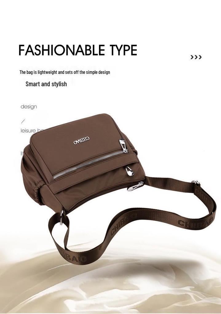 ChiBao Nylon Women's Lightweight Crossbody Bag - Versatile, Large Capacity for Casual Commute