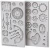 Green Stuff World Silicone Set of Miniature Molds, Steampunk, 2, Tools, GSWD-96
