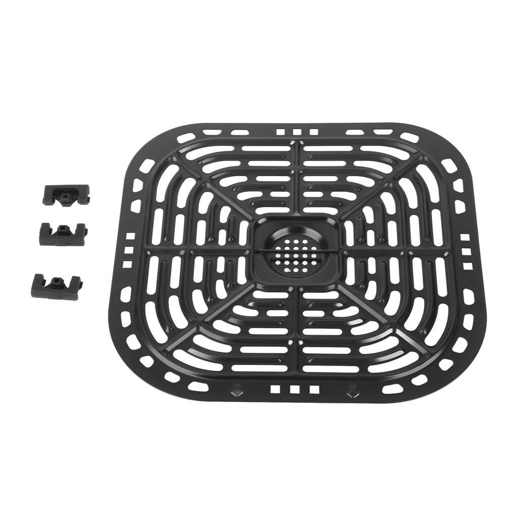 Square 23.5x24.5cm Fryer Replacement Grill Pan 304 Stainless Steel Fryer Replacement Crisper Plate