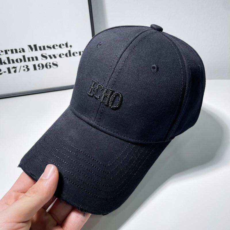 Letter Echo Embroidery Baseball Cap Adjustable Breathable Sun Hat Protection