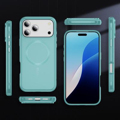 Magnetische Handyhülle für IPhone Retro Handyhülle Ins Style High-End-Feeling für Apple 17promax Schutzhülle