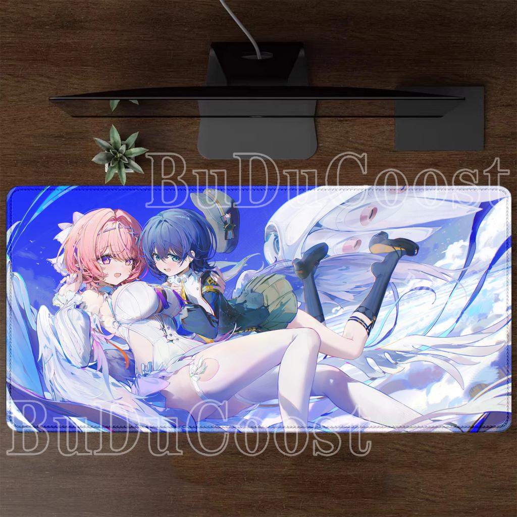 Cinema Remielle Dan Mouse Pad Zenless Zone Zero ZZZ Anime Sexy Girl Mousepad Keyboard Non-slip Base Office HD Printing Desk Mat