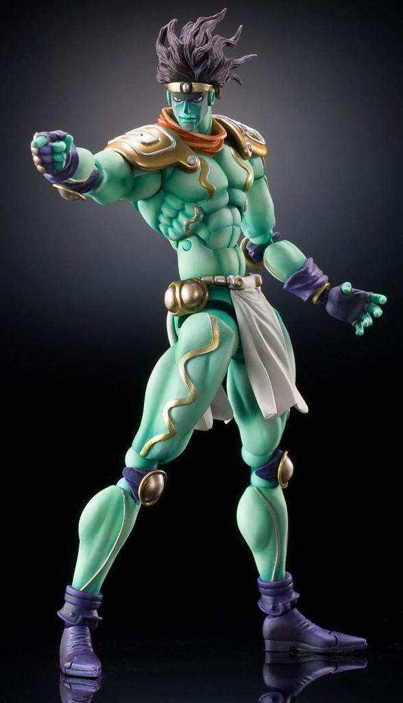 Super Figure Movable Bizarre Adventure Part Star Platinum 170mm Painted Movable Figure "JoJo's 3" Approx. PVC&ABS&Nylon
