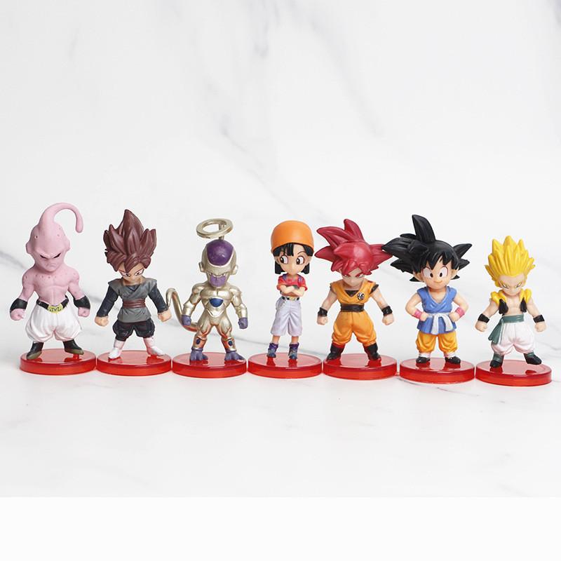 Collectible Dragon Ball Model Figures 20 Styles Super Saiyan 4 Buu Frieza Pvc