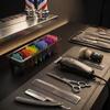 Universal Hair Clipper Guard Organizer Case Storage Holder for Hairdressing Tools