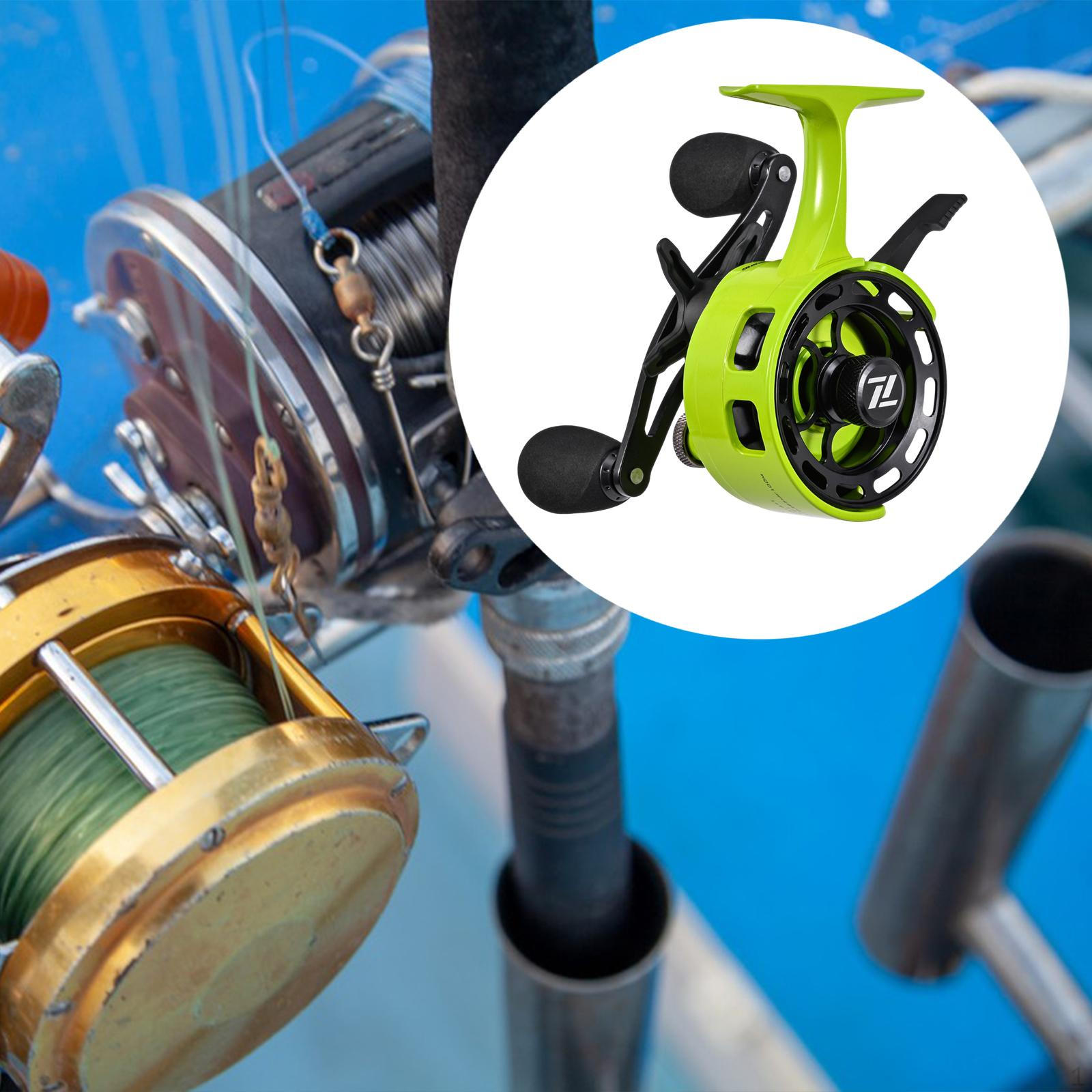 

Ice -fishing Real 3.2: 1 Fishing Ratio Equipment for Water From The River YellowGreen LeftHand