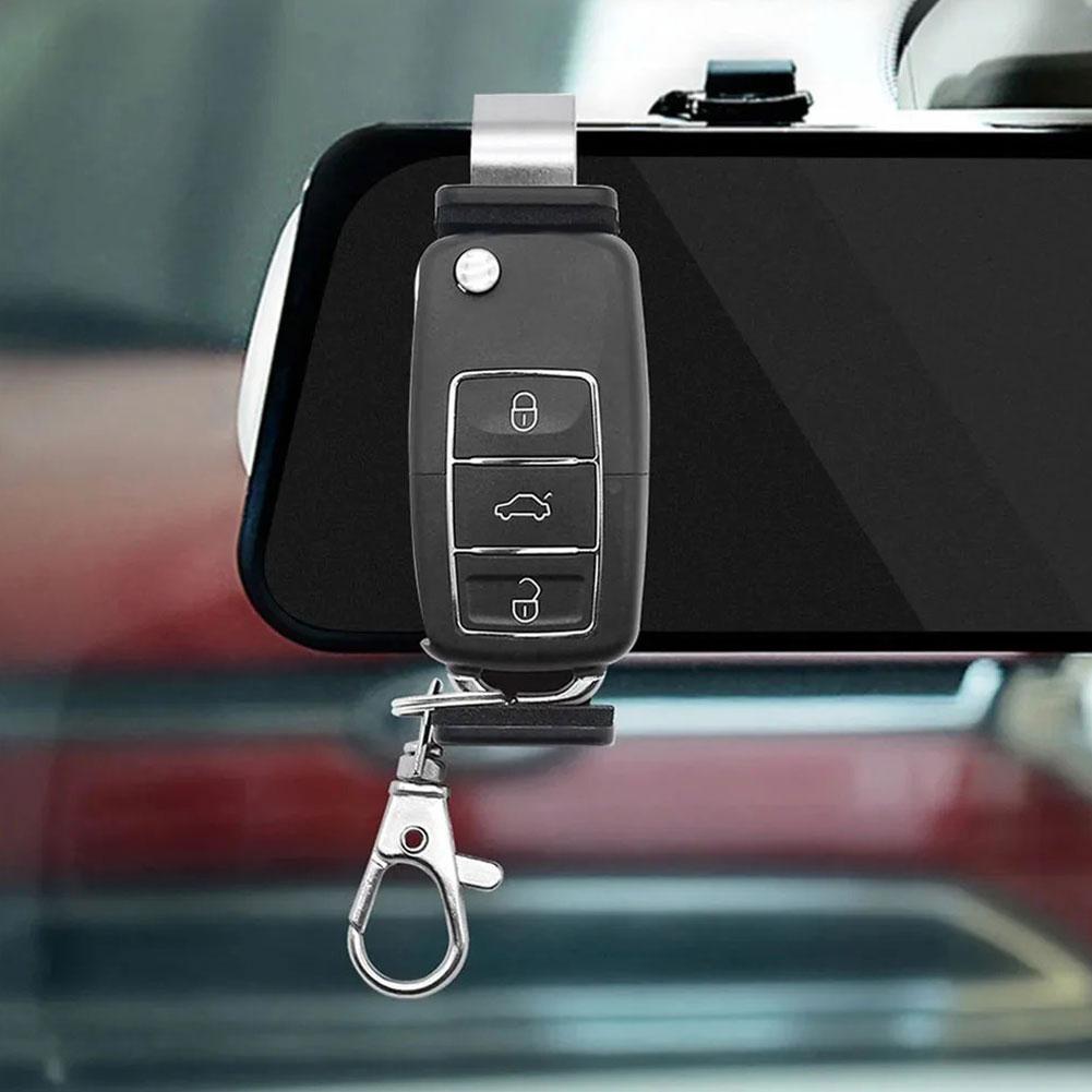 Car Visor Remote Control Holder Clip Universal Transmitter Clip Mount For Garage Door Opener, Gate Remote, Toll Pass, Key Fob