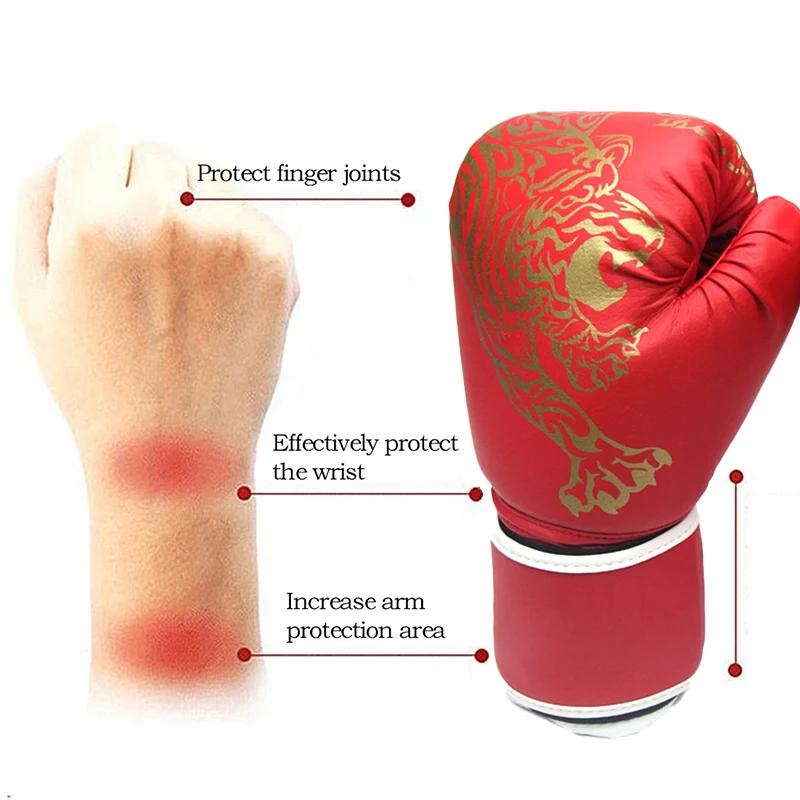 Yetişkin Boks Eldivenleri Sanda Profesyonel Müsabaka Muay Thai Çocuk Kum Torbası Tekvando Boks Antrenman Ekipmanları