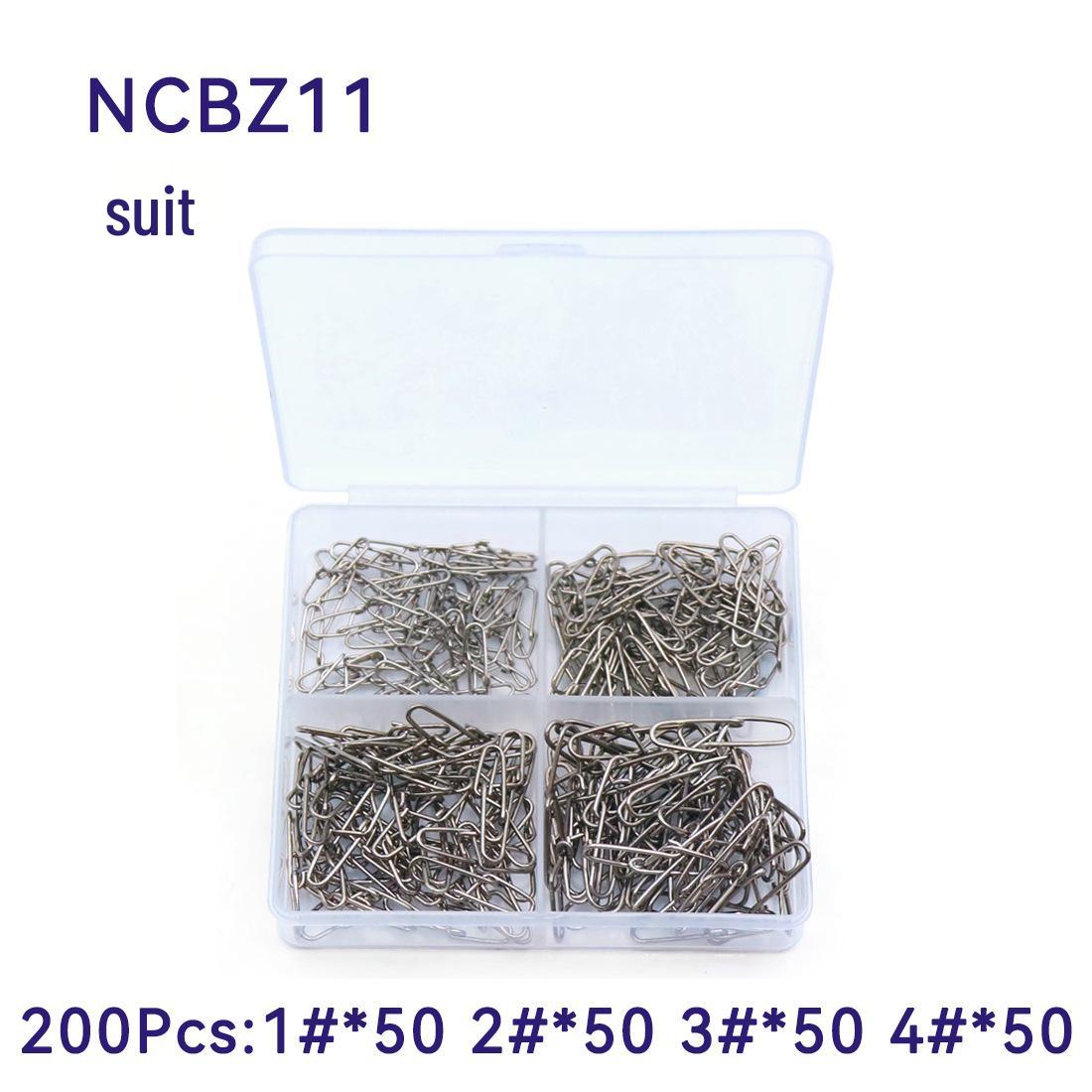 

Соединитель-вертлюжок из нержавеющей стали с алмазной застежкой - Аксессуар для рыбалки Size 1 to 4 - 50 pcs each, 200 pcs total