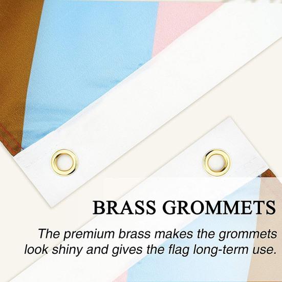 Home Garden Decorative Flag Outdoor Hanging Flag with Brass Grommets Yard Banner Decoration for Garage Bedroom