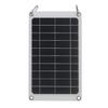 Strong Weatherproof Solar Panel 10W 5V Flexible Monocrystalline Lightweight Charges Easy To Carry For Camping Hiking