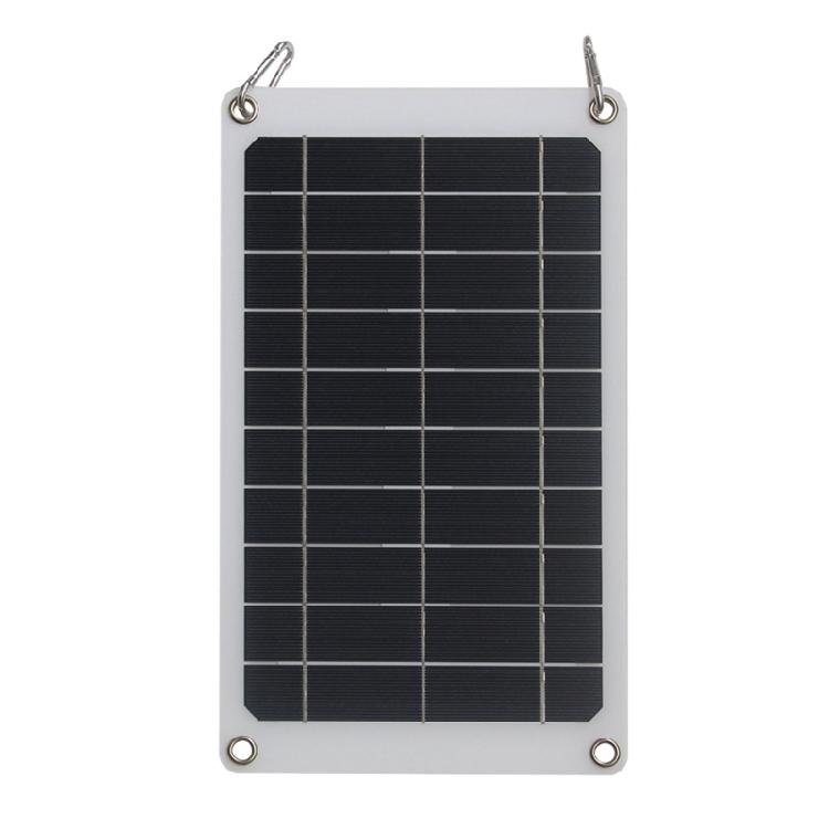 

Strong Weatherproof Solar Panel 10W 5V Flexible Monocrystalline Lightweight Charges Easy to Carry For Camping Hiking 1