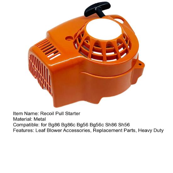 Leaf Blower Recoil Pull Starter Rewind Assembly for Bg86 Bg86c Bg56 Bg56c