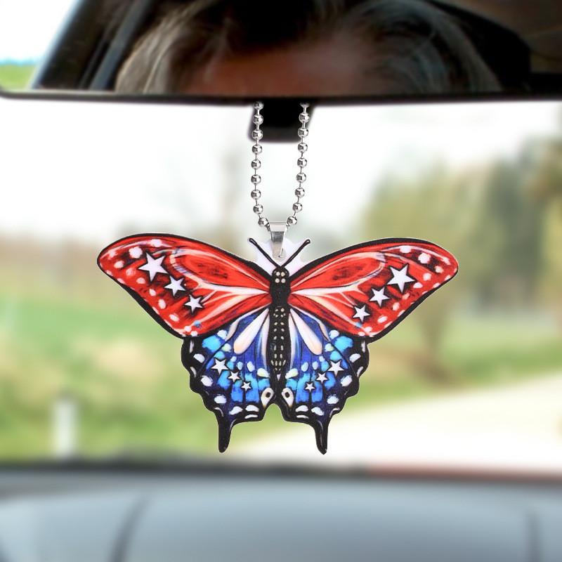 Acrylic Playful Car Decor Quirky Cartoon Hanging Ornament Versatile Bag And Home Use