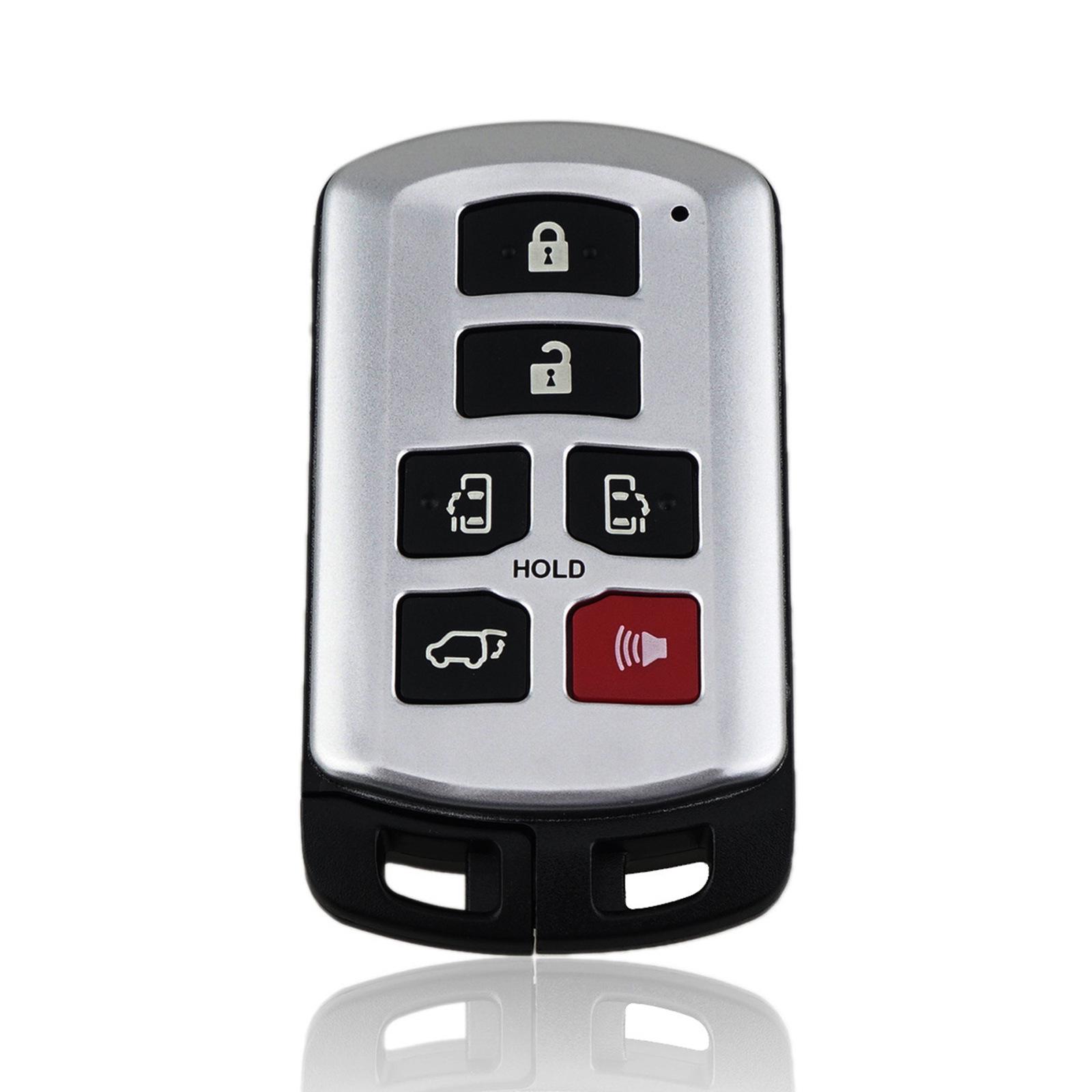 

6-Button Smart Remote Key for Toyota Sienna (HYQ14ADR) 7.2 x 3.9 x 1.5 cm