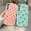 Case for Samsung Galaxy A14 A13 A15 A12 A16 A52 A21s A11 Soft Phone Cover A23 A05 A53 A04 A06 A33 A22 A03 Cartoon Flower Love