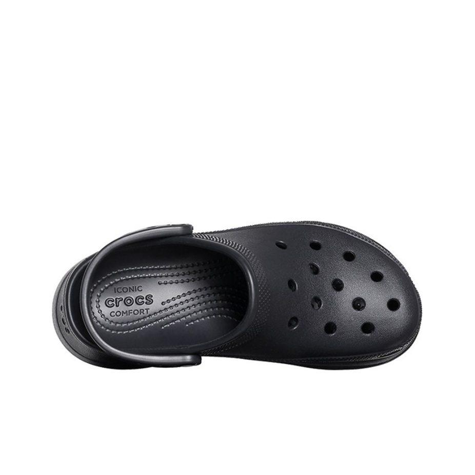 Crocs Bae Clog EVA Clog 6cm Women's Black 206302-001