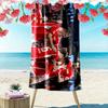 Union Berlin Spieler Print Strandtuch, Großes Weiches Schnelltrocknendes Handtuch für Strand Camping Schwimmen