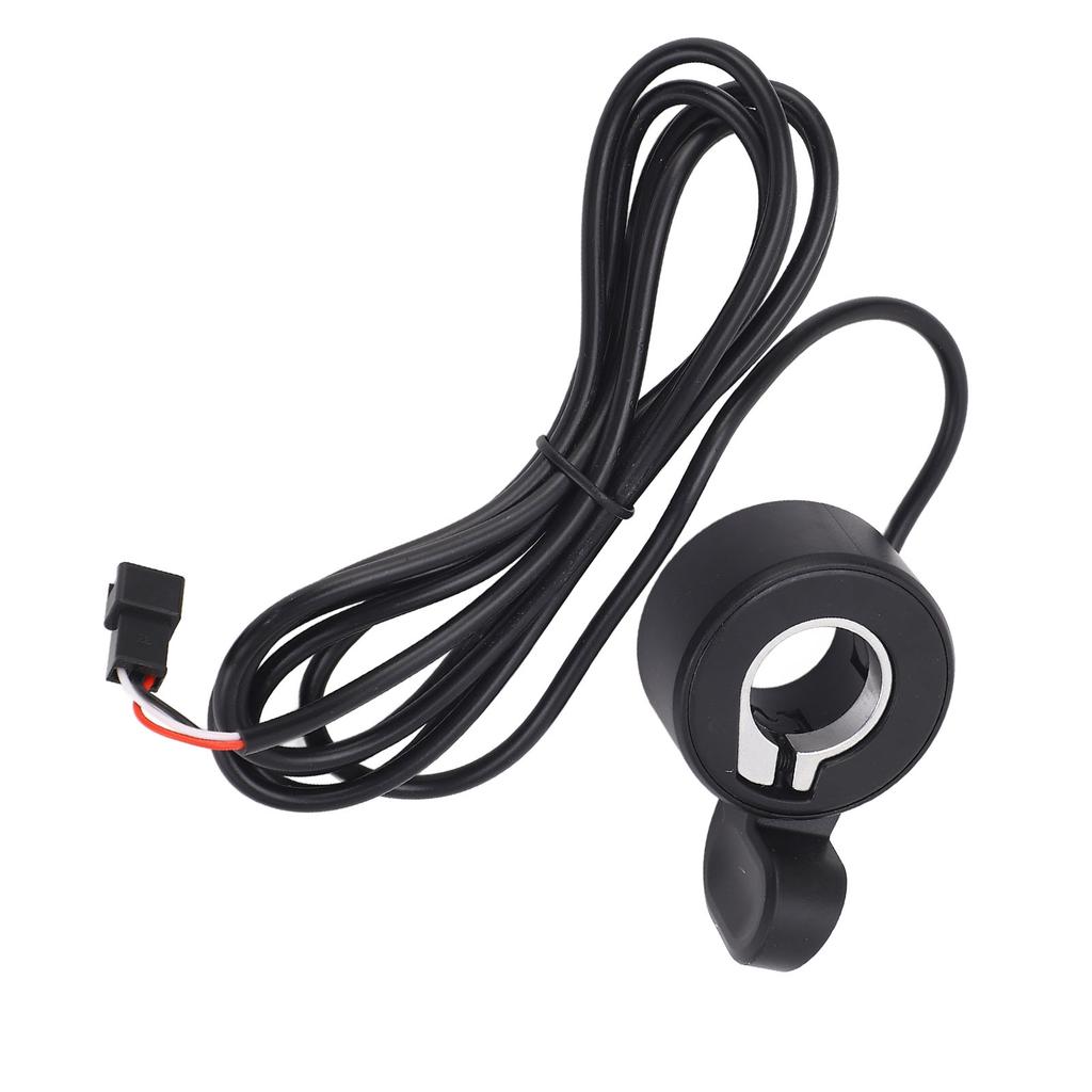 Electric Bike Thumb Throttle Plastic Finger Throttle Accelerator Replacement with SM Connector for