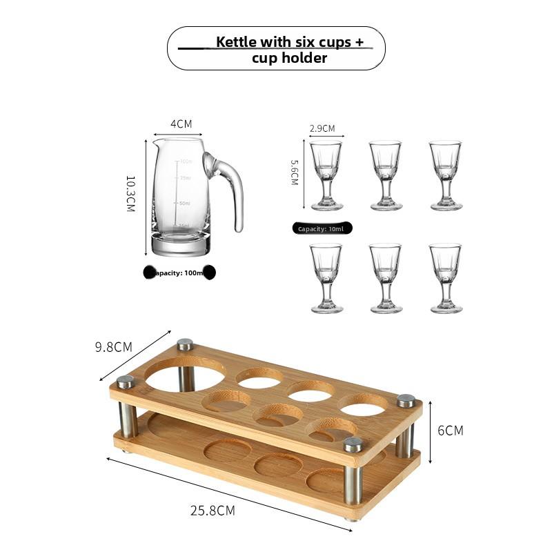 Luxury Small Whiskey Glasses Set Home Use Bullet Cup Pouring Vessel Premium Quality Glassware for Fine Wine And Spirit Tasting