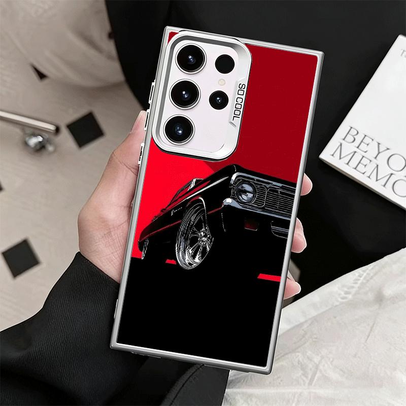 Classic Vintage Retro Car Shockproof Phone Case for Samsung Galaxy S26 Edge S25 Ultra S24 FE S23 Plus S21 Cover Anti Fall Fundas